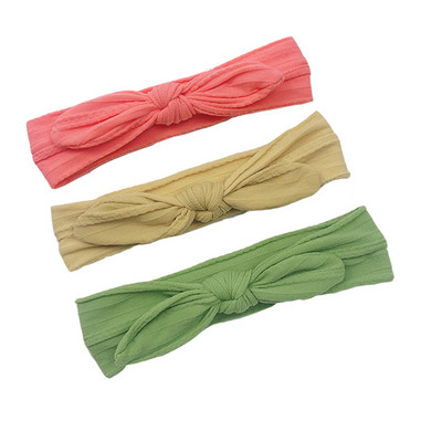 3 vnt / rinkinys kūdikių plaukų juostelių rinkinys mergaitėms lankas elastinės galvos juostelės susukto kabelio dizaino turbanas vaikams galvos apdangalai kūdikių plaukų priedai