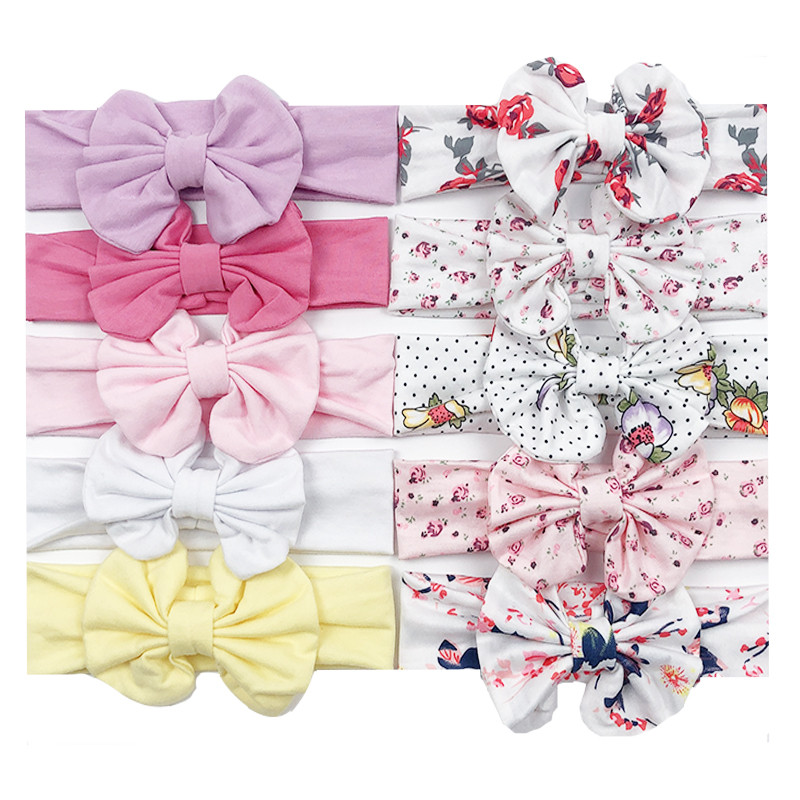 3 buc/lot bentiță cu design nou pentru fete, bentite drăguțe cu urechi de iepure, benzi pentru păr din tricot elastic, moi, accesorii pentru păr pentru bebeluși