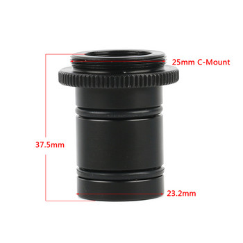 Προσαρμογέας κάμερας μικροσκοπίου 23,2 mm C-Mount 30 mm 30,5 mm Ηλεκτρονικός δακτύλιος προσαρμογέα προσοφθαλμίου για μικροσκόπιο σε βιομηχανική κάμερα