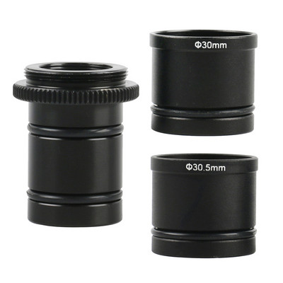 Προσαρμογέας κάμερας μικροσκοπίου 23,2 mm C-Mount 30 mm 30,5 mm Ηλεκτρονικός δακτύλιος προσαρμογέα προσοφθαλμίου για μικροσκόπιο σε βιομηχανική κάμερα