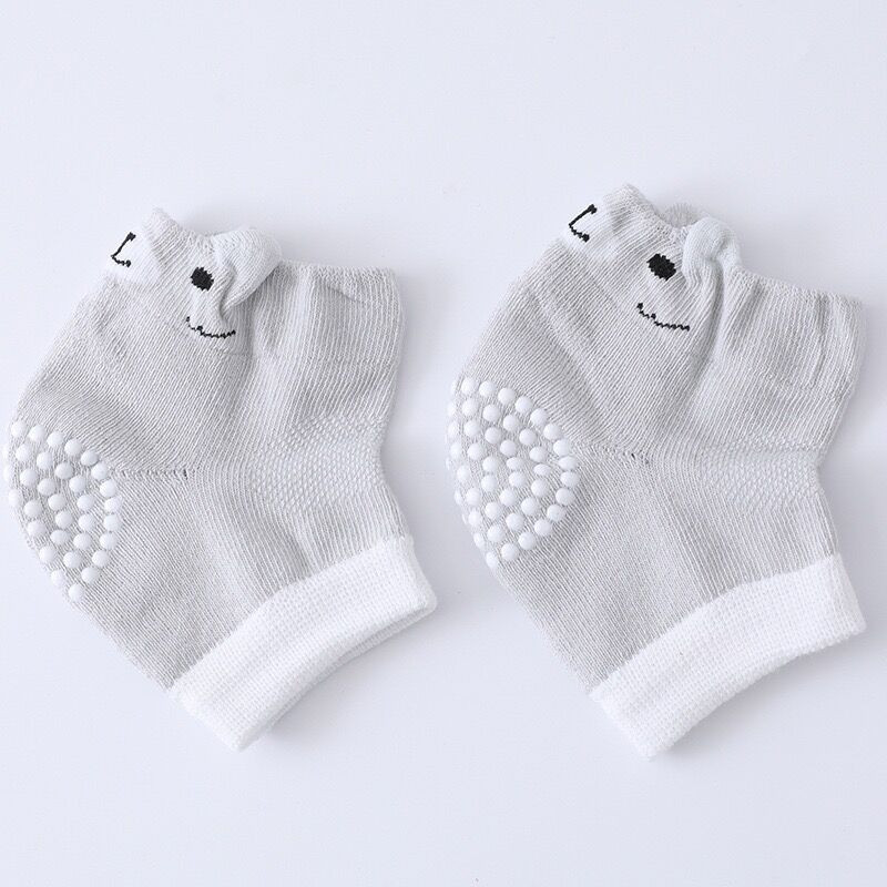 Vasaras bērnu ceļgalu spilventiņi zīdaiņu mazuļiem, elpojoši kokvilnas ceļgalu spilventiņi, aizsargi Jauki dzīvnieki, bērnu ceļgalu spilventiņi, rāpojošs elkoņa spilvens