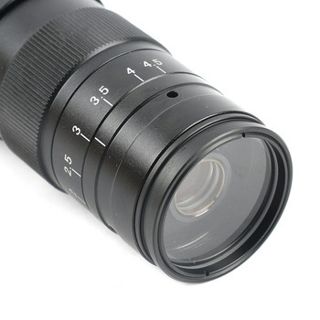 Βοηθητικός αντικειμενικός γυάλινος φακός προστασίας 1X Barlow Αποτρέπει την αιθάλη για κάμερα βίντεο μικροσκοπίου φακού 200X 180X 120X 300X C