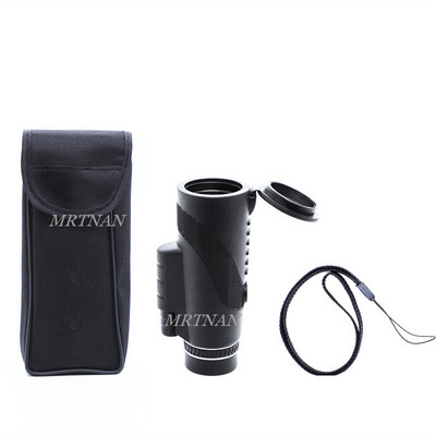 40X60 naktinio matymo HD optiniai žiūronai, atsparūs vandeniui, itin aiškūs lauko medžiokliniai žiūronai monokliai galingi lauko žiūronai