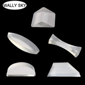 K9 Physics optinių prizmių lęšis, skirtas pradinių klasių mokiniams, eksperimentinis aparatas, dvigubai išgaubtas cilindrinis lęšis