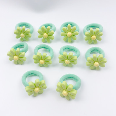 10 τμχ/τσάντα Λουλούδι Παιδικά Σχοινιά Μαλλιών Κεφαλή Ελαστικά Λαστιχάκια Αλογοουρά Χαριτωμένα Αξεσουάρ Μαλλιά Μίνι Μαλλιά για Κορίτσια