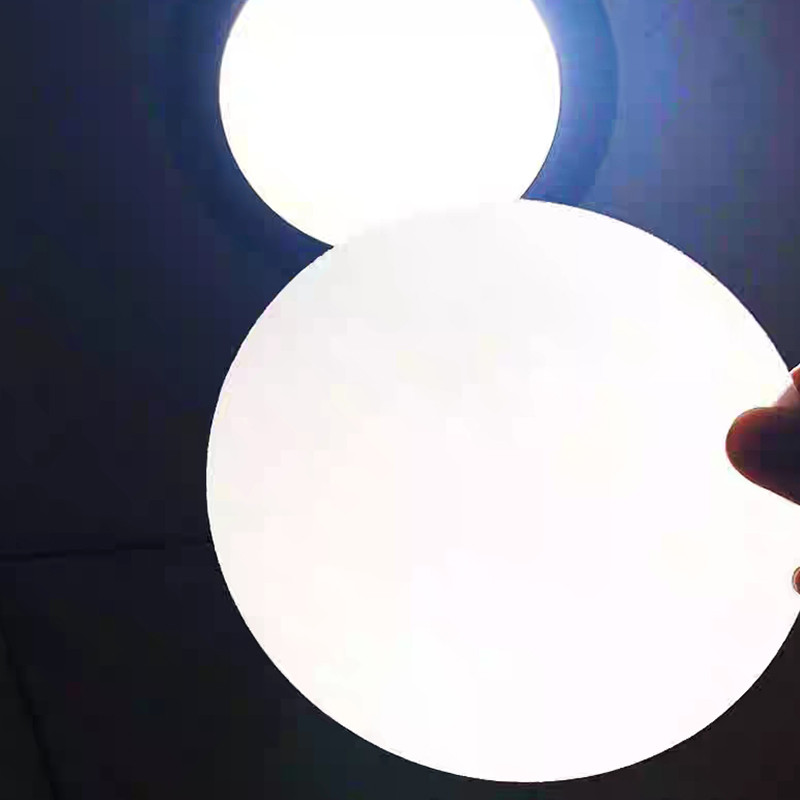 5 vnt. LED žibintuvėlis žibintuvėlio filtras, kompiuterio objektyvas Baltos spalvos žibintuvėlio difuzoriaus objektyvas