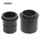 C tvirtinimas prie 1,25 colio arba 23,2 mm adapterio C tvirtinimo adapterio žiedo prijungimo mikroskopas Astronominis teleskopas su C CS CCD USB kamera