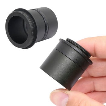 C-mount σε 1,25 ιντσών ή 23,2 mm Προσαρμογέας C Mount Προσαρμογέας δακτύλιος Σύνδεση μικροσκοπίου Αστρονομικό τηλεσκόπιο με κάμερα C CS CCD USB