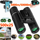 HD binoklid teleskoop suure võimsusega pikamaa kokkupandav mini professionaalne BAK4 FMC optika välijahiks sport matkamiseks