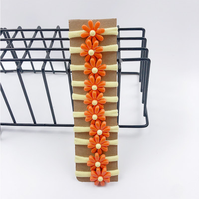 10 buc/pungă Accesorii de păr pentru fete populare frânghie de păr dulce pentru cap drăguț Benzi elastice pentru păr pentru copii Mini benzi de cauciuc