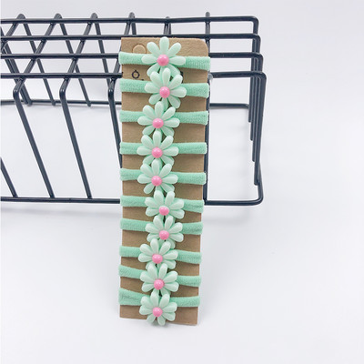 10 buc/pungă Accesorii de păr pentru fete populare frânghie de păr dulce pentru cap drăguț Benzi elastice pentru păr pentru copii Mini benzi de cauciuc