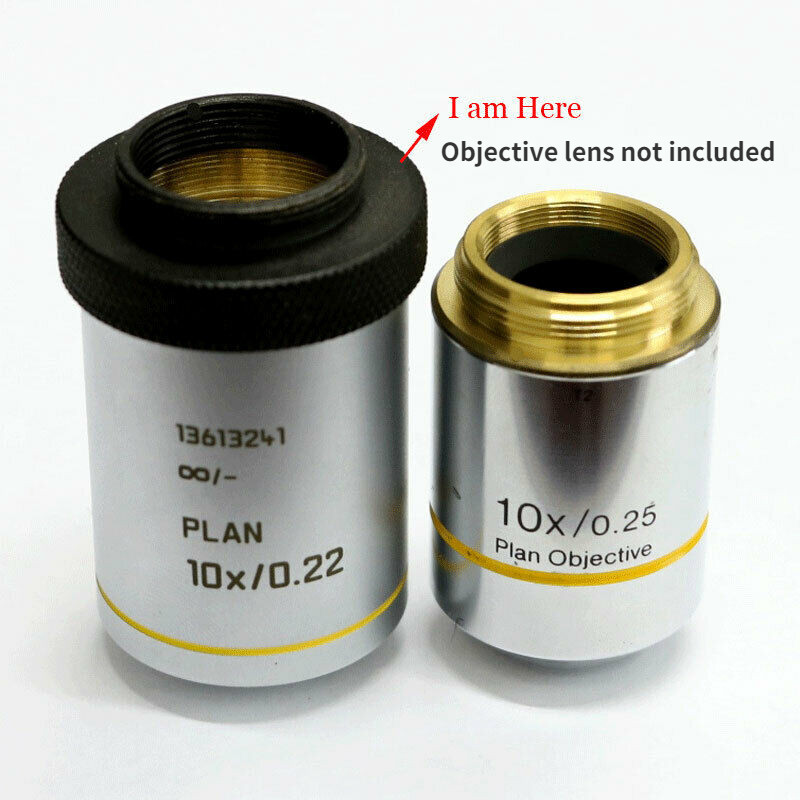 M25 M26 M27 M42 RMS vītnes adaptera gredzeni Objektīva objektīva pārveidotāja kameras adapteri Leica Zeiss Nikon Olympus mikroskopam