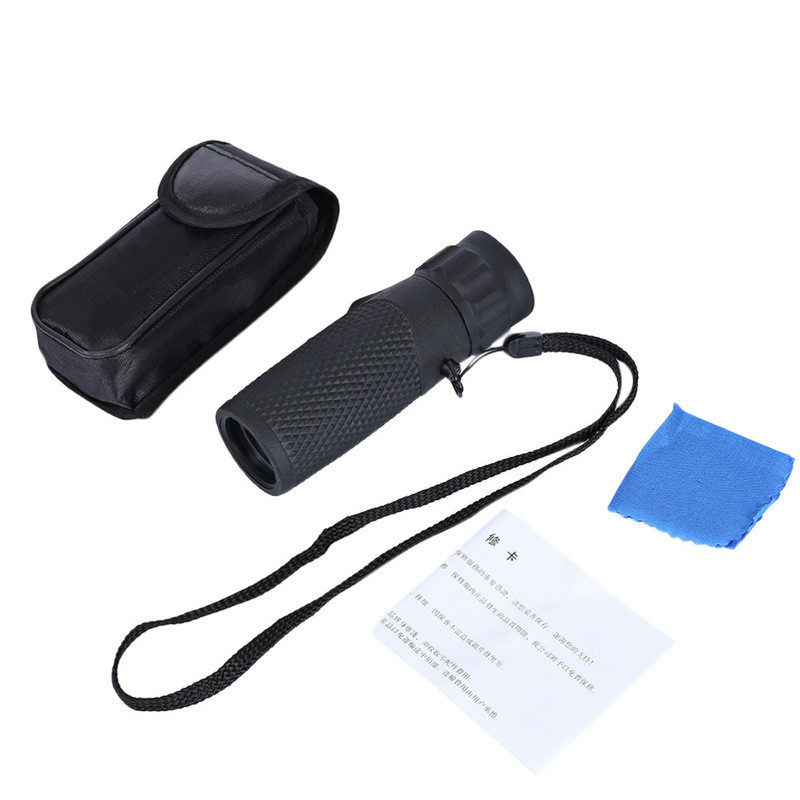 Uus mini nurgateleskoop, 12x suurendusega mitmekordse kattega lääts põrutusi summutav suum monokulaarne suur objektiiv telkimiseks