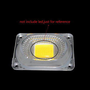 N80B LED леща рефлектор за LED COB лампи PC леща+рефлектор+силиконов пръстен капак абажур