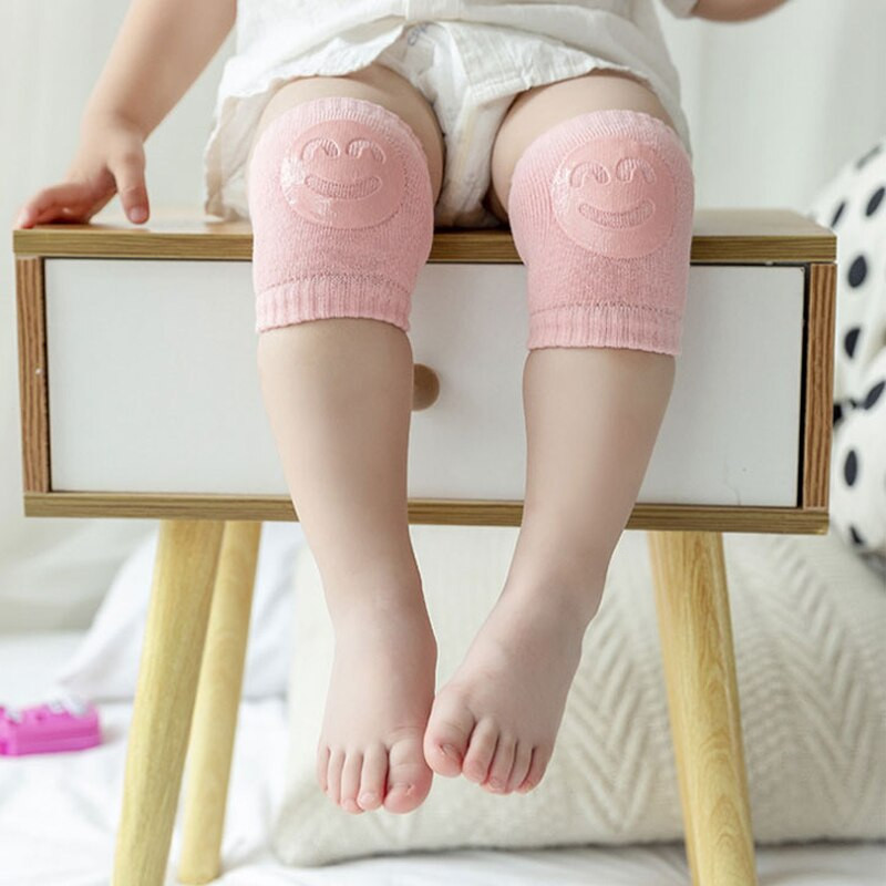 1 τεμ. Επιγονατίδα για μωρό με αντιολισθητικό αγκώνα για νήπια με ερπυστική προστασία Smiley Face