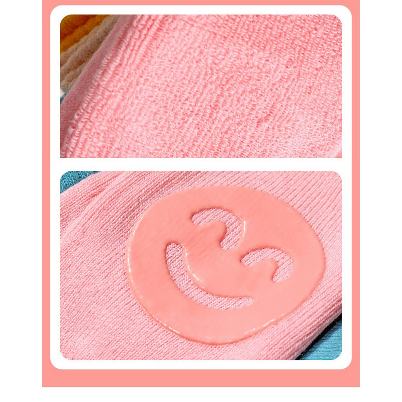 1 τεμ. Επιγονατίδα για μωρό με αντιολισθητικό αγκώνα για νήπια με ερπυστική προστασία Smiley Face