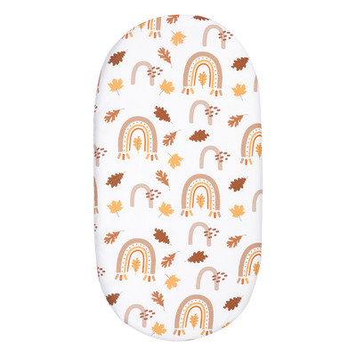 Cearșaf pentru cusuțe pentru copii Cearșaf de îmbrăcăminte ultra moale Potrivire universală pentru cusuțe Leagăn pentru copii Coș Moise Tampă dreptunghiulară/Saltea