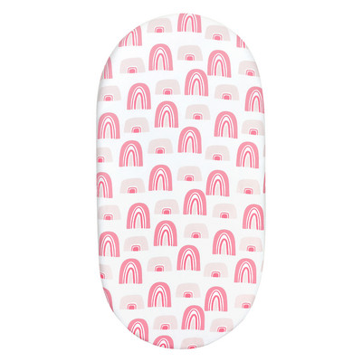 Cearșaf pentru cusuțe pentru copii Cearșaf de îmbrăcăminte ultra moale Potrivire universală pentru cusuțe Leagăn pentru copii Coș Moise Tampă dreptunghiulară/Saltea