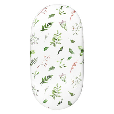 Cearșaf pentru cusuțe pentru copii Cearșaf de îmbrăcăminte ultra moale Potrivire universală pentru cusuțe Leagăn pentru copii Coș Moise Tampă dreptunghiulară/Saltea