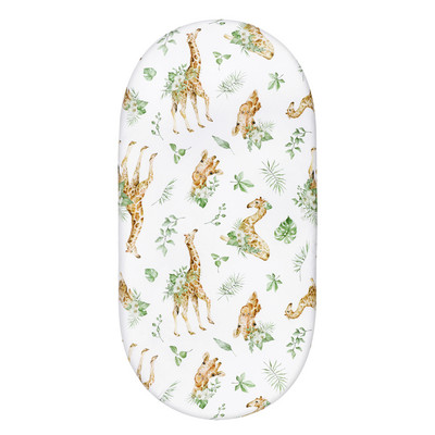 Cearșaf pentru cusuțe pentru copii Cearșaf de îmbrăcăminte ultra moale Potrivire universală pentru cusuțe Leagăn pentru copii Coș Moise Tampă dreptunghiulară/Saltea