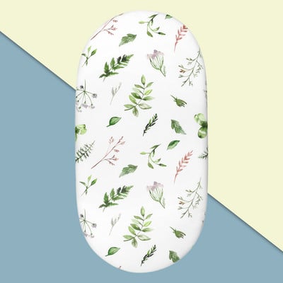 Bērnu gultiņa palagi Elpojošs, omulīgs, pieguļošs matrača palags Elastīga ceļojumu gultiņa Moderna Rainbow bērnu gultas palags