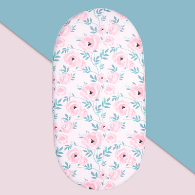 Bērnu gultiņa palagi Elpojošs, omulīgs, pieguļošs matrača palags Elastīga ceļojumu gultiņa Moderna Rainbow bērnu gultas palags