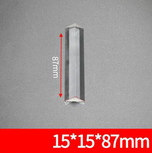 10 mm 15 mm 20 mm 30 mm K9 optinio stiklo stačiakampis trikampis Lygiašonis prizmė Bendras atspindys Fizinis eksperimentas Spinduliuotės lūžis