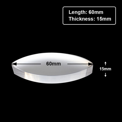 Optinis abipus išgaubtas, matinis prizmė, šviesos refrakcijos lęšis dvigubai įgaubtas dvigubai išgaubtas studento fizinis eksperimentas
