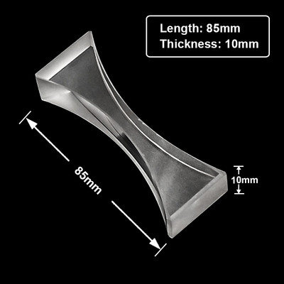 Optinis abipus išgaubtas, matinis prizmė, šviesos refrakcijos lęšis dvigubai įgaubtas dvigubai išgaubtas studento fizinis eksperimentas