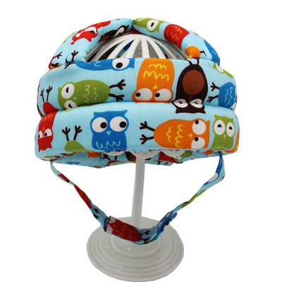 Puuvillane väikelaste kaitsekiiver Baby Kids Peakaitsemüts kõndimiseks Roomav beebi õpib põrutuskiivriga kõndima