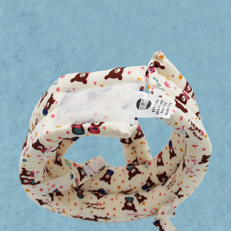 Puuvillane väikelaste kaitsekiiver Baby Kids Peakaitsemüts kõndimiseks Roomav beebi õpib põrutuskiivriga kõndima