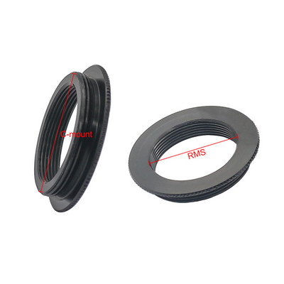 Mikroskoobi objektiivi adapteri rõngas C-kinnitus RMS M42 ja RMS väliskeermega 20,2 mm väliskeermega 15,2 mm M25 ja RMS adapteriga