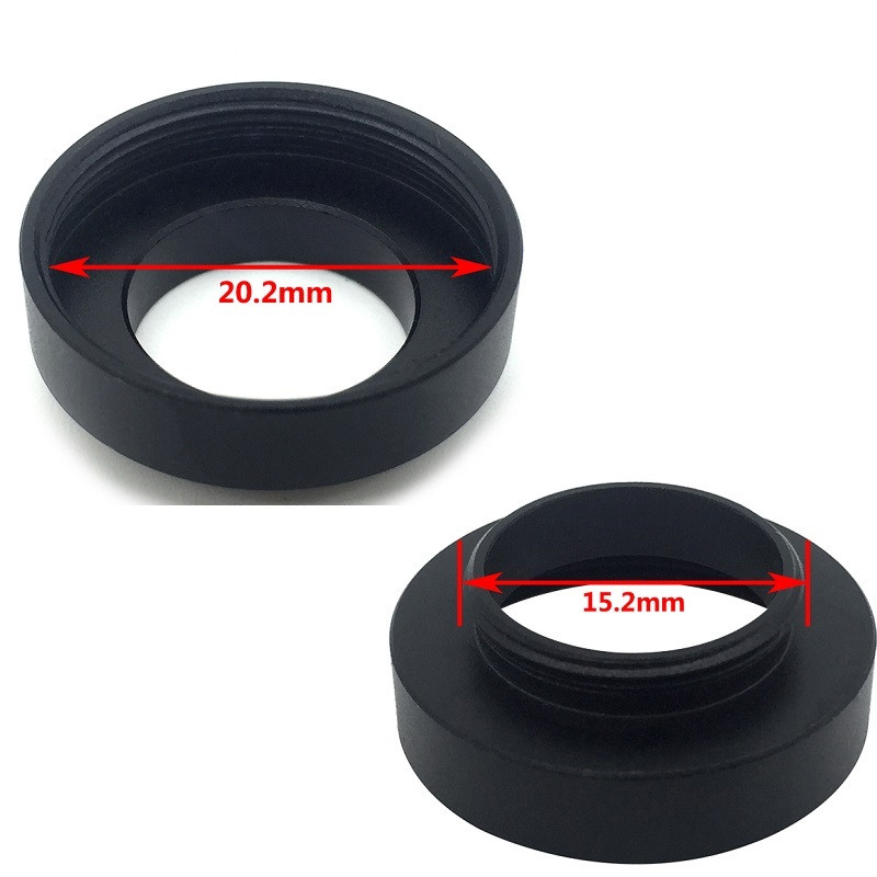 Mikroskoobi objektiivi adapteri rõngas C-kinnitus RMS M42 ja RMS väliskeermega 20,2 mm väliskeermega 15,2 mm M25 ja RMS adapteriga