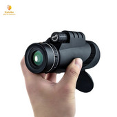 Āra koncertu kamera ceļojumu pārnēsājams teleskops HD 40 × 60 binokļi ar augstu palielinājumu vājā apgaismojumā nakts redzamības ūdensizturīgs objektīvs