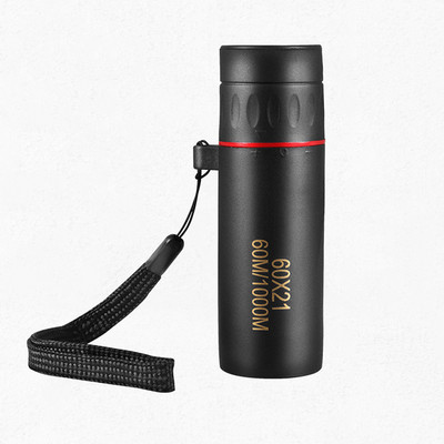 60x21 võimas monokulaarne teleskoop Mini monokulaarne pikamaa teleskoop Suure suurendusega kaasaskantav teleskoop sobib telefonile