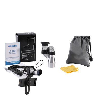 Ultra Mini hordozható 8x20-as monokuláris teleszkóp, optikai vízálló kültéri fényképes túrázás gyenge fényben, éjszakai látású HD zsebteleszkóp