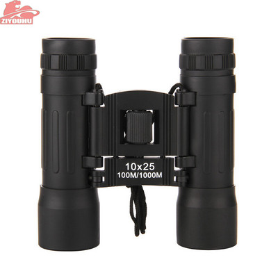 ZIYOUHU 10X25 hordozható, kompakt mini zsebtávcső teleszkóp kempingezéshez utazási koncertekhez szabadtéri madármegfigyeléshez és vadászathoz