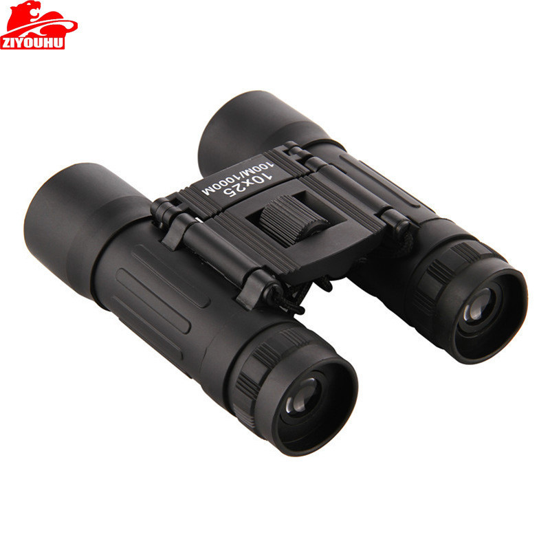 ZIYOUHU 10X25 hordozható, kompakt mini zsebtávcső teleszkóp kempingezéshez utazási koncertekhez szabadtéri madármegfigyeléshez és vadászathoz