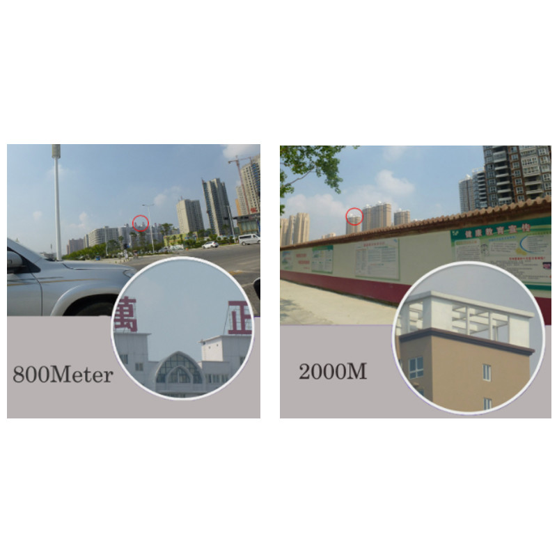 40 x 22 HD galingi žiūronai ilgo nuotolio 2000M sulankstomas mini teleskopas, skirtas medžioklei sportui lauke, kempingai