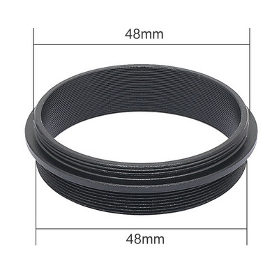 Metāla objektīva adaptera gredzena mikroskopa piederumi M48 līdz M42/M48 līdz M48/M42 līdz M42/M54 līdz M48 X 0,75 mm teleskopa adaptera gredzens