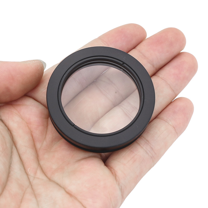 1X lentila obiectiv auxiliar Barlow pentru microscoape stereo binoculare sau trinoculare Filet de montare de protectie M42/M48/M50