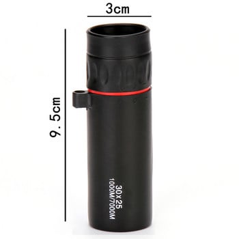 HD Monocular Telescope 30X25 Waterproof Mini Portable Zoom 7X Scope For Travel Hunting MC889