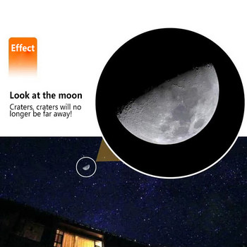 Ισχυρό μονόφθαλμο τηλεσκόπιο με πυξίδα Mini Pocket Zoom Κιάλια HD αδιάβροχο φως Night Vision Υπαίθριο Κάμπινγκ Κυνήγι