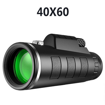 Telescop monocular puternic cu busolă Mini binoclu cu zoom de buzunar HD rezistent la apă Viziune nocturnă Camping în aer liber Vânătoare