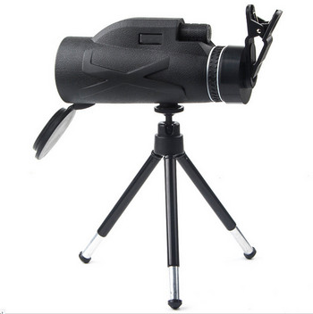 80X100 Монокулярно увеличение Преносима призма BAK4 Оптичен телескоп за лов, къмпинг, наблюдение