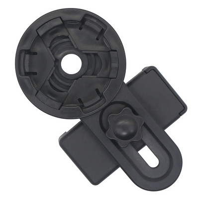 Kinnitus mikroskoobi okulaarile nutitelefoni klambrile teleskoobid binokulaarsele bioloogilisele mikroskoobile Sissetõmmatav plastikklamber