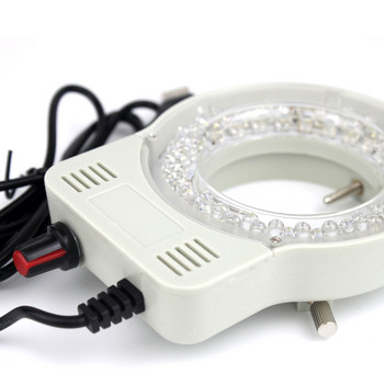 USB LED Ring Light Осветител Лампа Индустриален Монокъл Бинокъл Тринокъл Стерео Видео Микроскоп Леща Камера Лупа