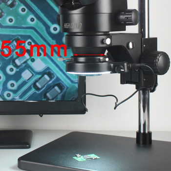 Βιομηχανία λαμπτήρων φωτισμού δακτυλίου LED USB Μονόφθαλμη διόφθαλμη τριόφθαλμη στερεοσκοπική κάμερα μεγεθυντικός φακός μικροσκοπίου βίντεο