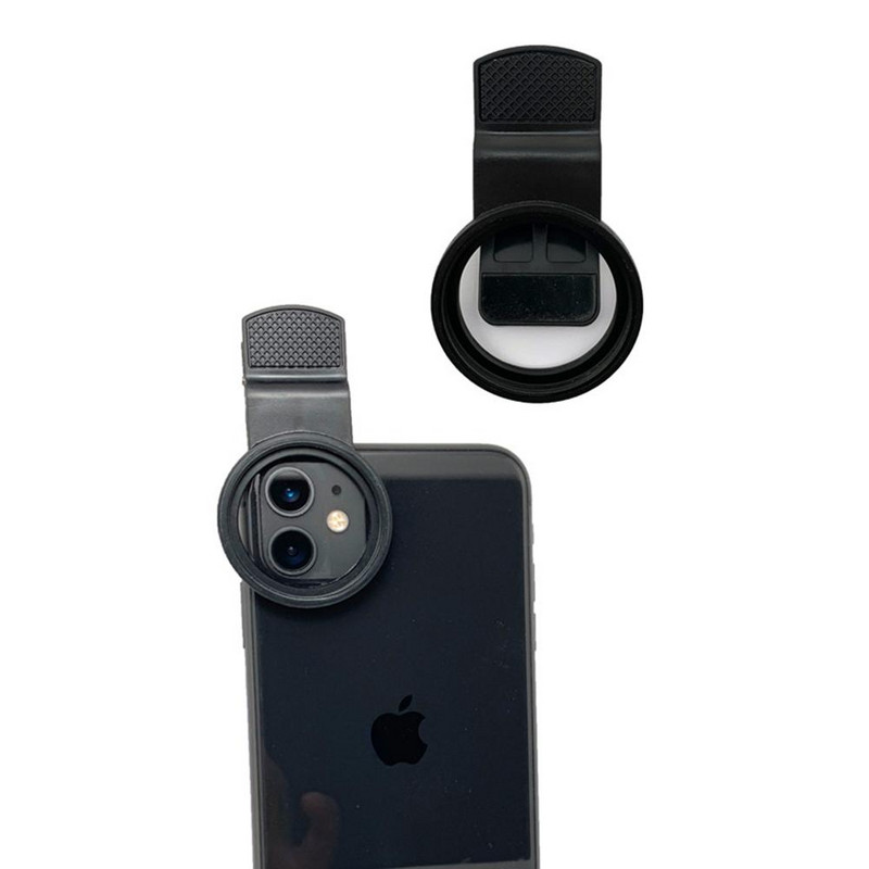 Akvariumo objektyvas žuvų tankoje Telefono fotoaparato objektyvo filtras 4 viename makro objektyvas geltonas objektyvas filtras Koralinio rifo akvariumo fotografija