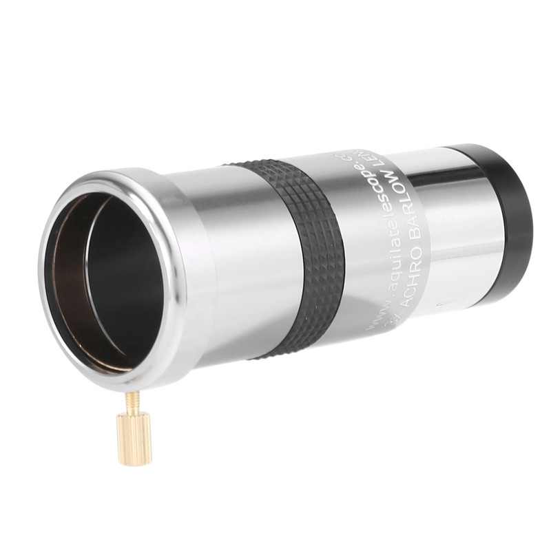 Ocular telescop de 1,25 inch 3X Lentile Barlow Corp complet metalic M42 X 0,75 mm pentru telescopul astronomic